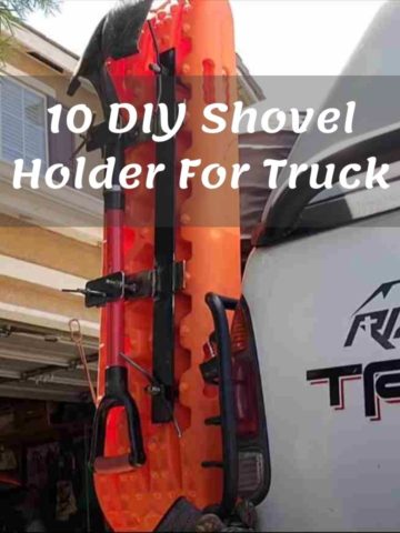 10 DIY Shovel Holder For Truck