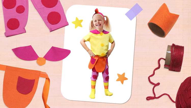 11. Bo Peep Costume For Kids DIY
