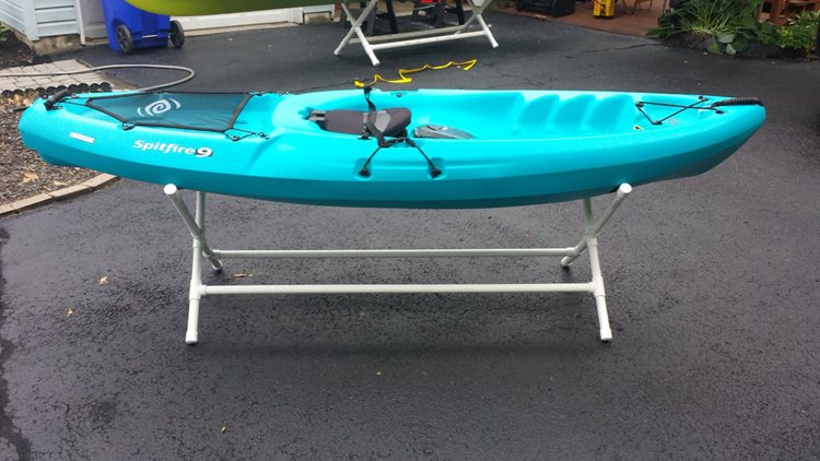13. DIY Cheap Kayak Stand
