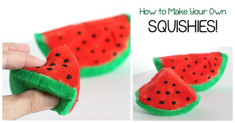 15. DIY Watermelon Squishy