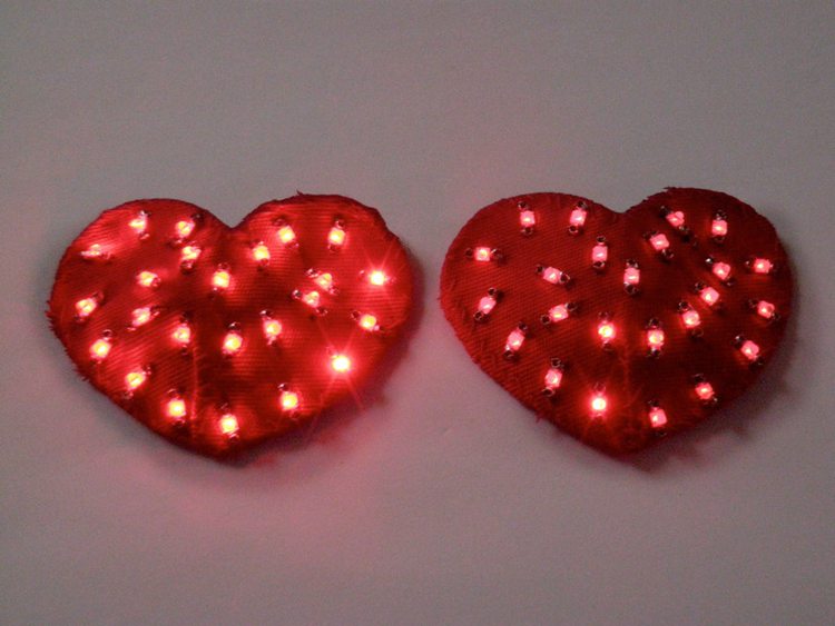 15. LED Heart Pasties