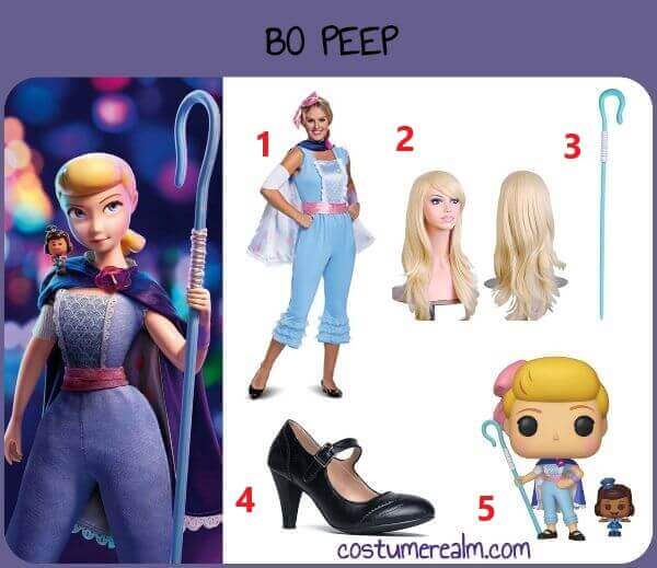 9. Bo Peep Costume DIY