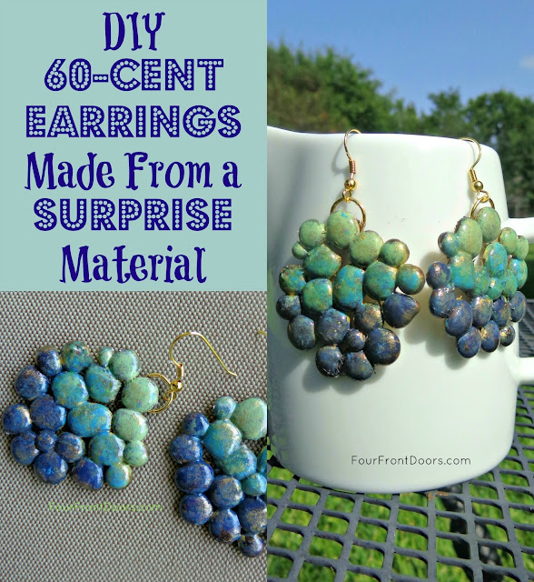 DIY Hot Glue Earrings