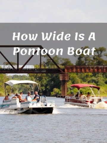 How Wide Is A Pontoon Boat