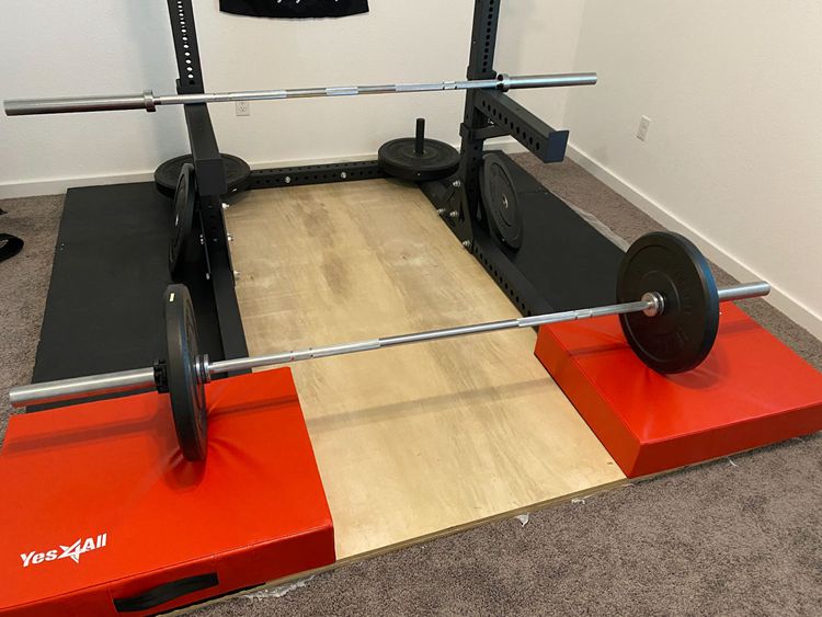 15. DIY Weightlifting Platform With Plywood