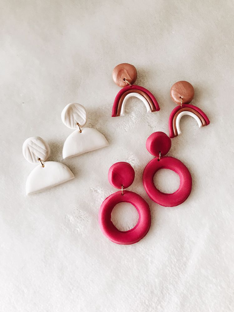 23. Easy DIY Clay Earrings