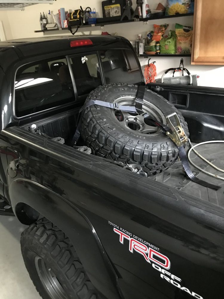 5. DIY Spare Tire Mount For Truck