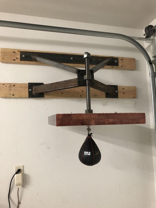 5. Indoor Speed Bag Platform