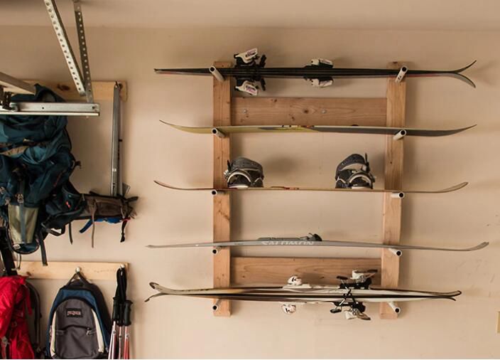 7. How To Build A Ski Rack