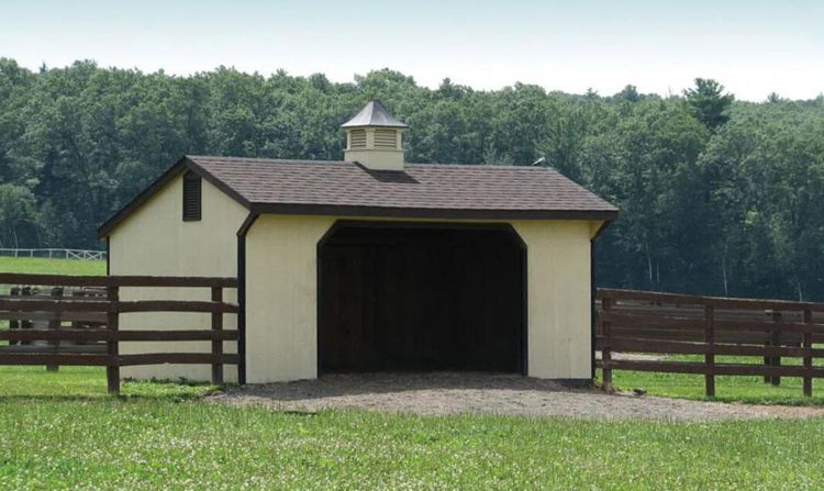 1. Horse Shelter Plans