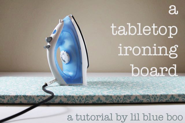 21. Table Top Ironing Board
