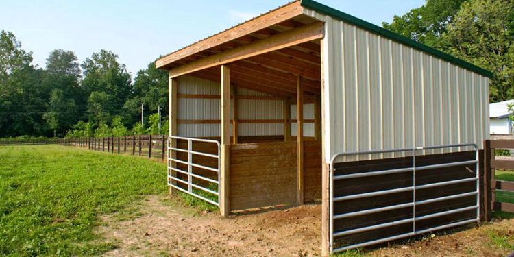 15 Diy Horse Shelter Plans How To Build A