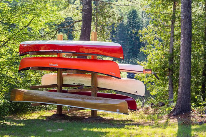 4. DIY Canoe Tree