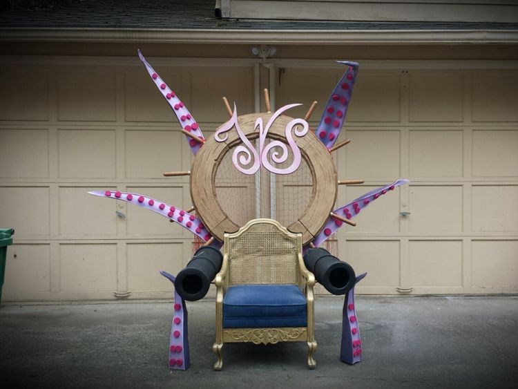 4. How To Make A Pirate Throne