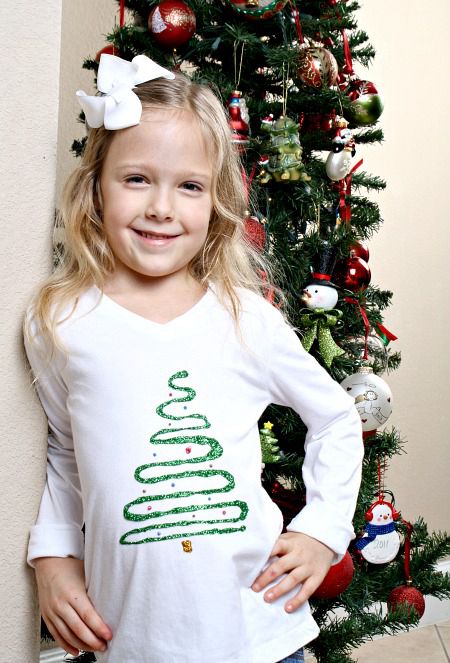 5. Christmas Tree Shirt For Kids