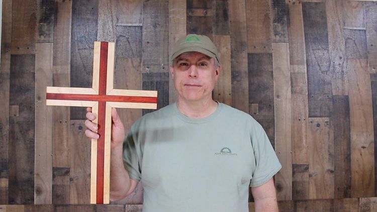 5. Wooden Cross DIY