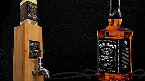 7. DIY Jack Daniels Dispenser