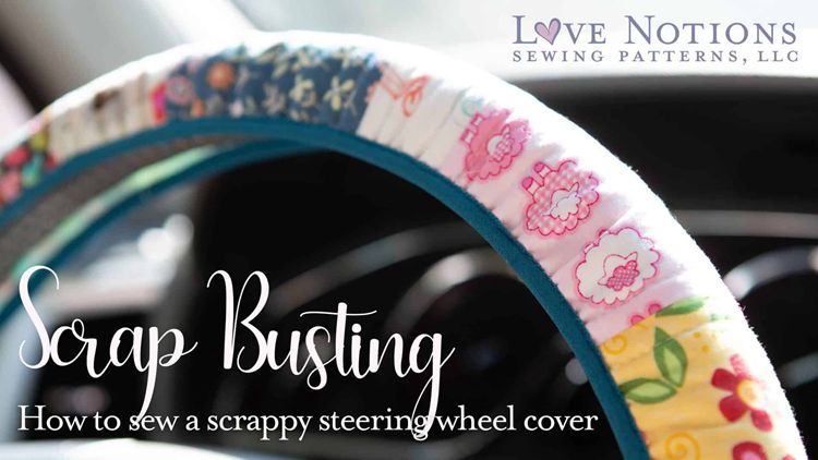 8. Scrap Busting Steering Wheel Cover