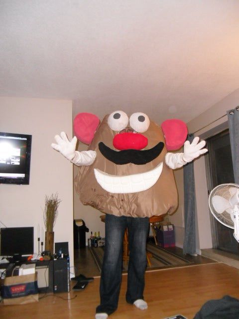 10. Mr. Potato Head Costume Idea