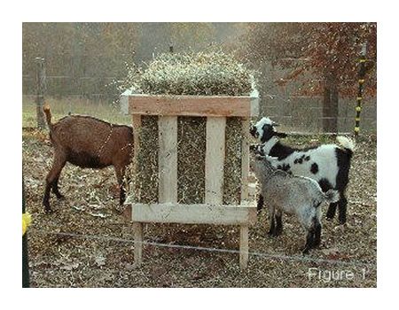 15. DIY Square Bale Goat Hay Feeder Plans