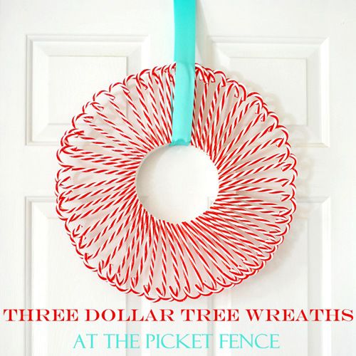 15. Dollar Tree Wreath