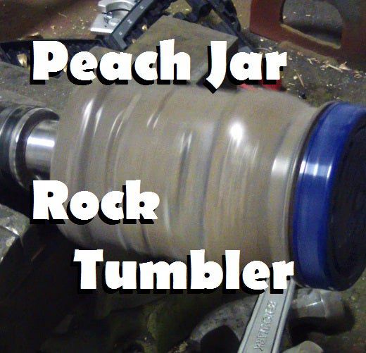 15. Peach Jar Rock Tumbler