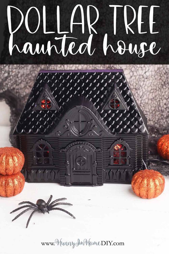 16. Dollar Tree Haunted Dollhouse