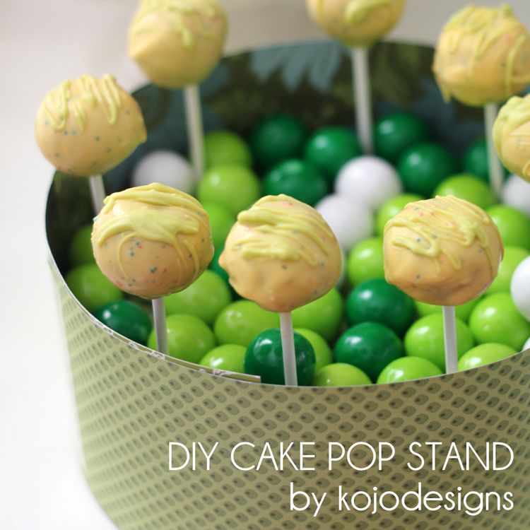 21. Beautiful Cake Pop Stand