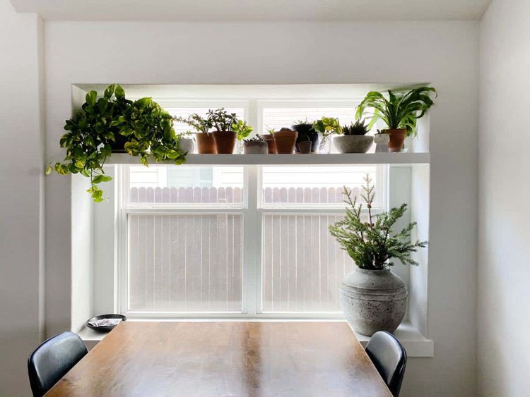 5. How To Make A Window Plant Shelf