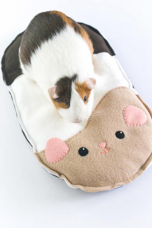 7. Guinea Pig Bed DIY