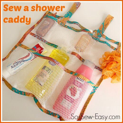 7. How To Sew A Shower Caddy
