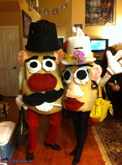 7. Mr. And Mrs. Potato Head Costume Tutorial