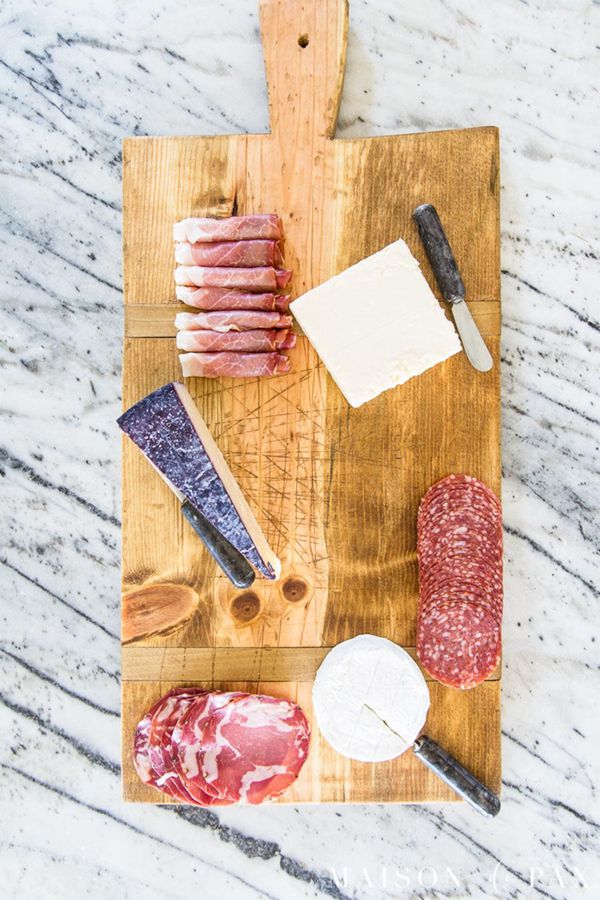 8. Charcuterie Board Inspired By French Boards