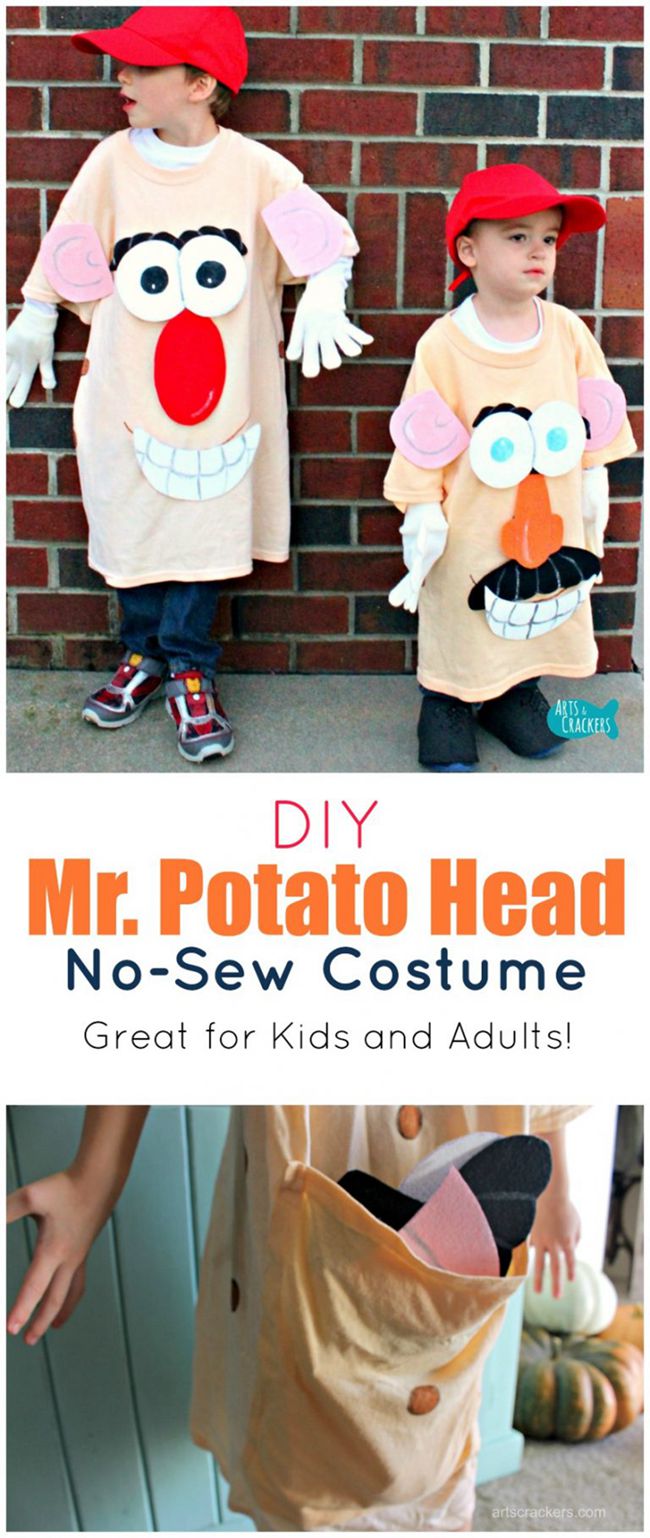 8. Potato Head Costume For Kids