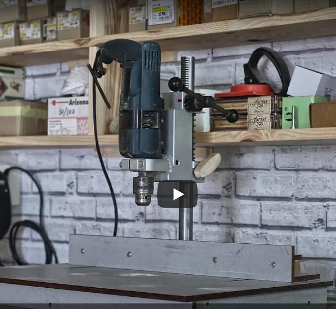 20 Diy Drill Press Stand Build A From Scratch