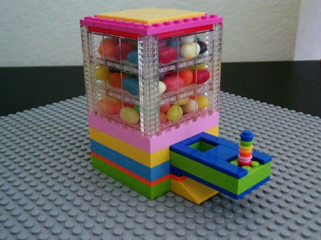 15. Lego Candy Dispenser