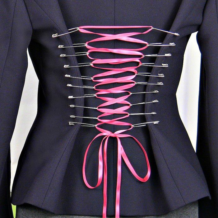 23. Safety Pin Corset DIY