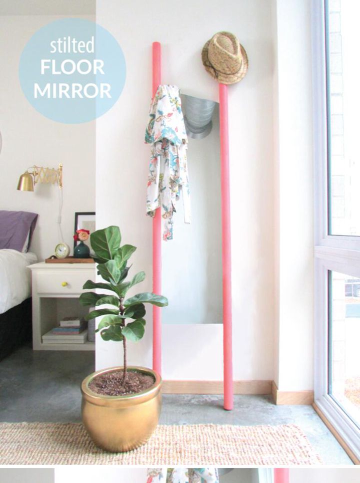 23. Stilted Floor Mirror DIY
