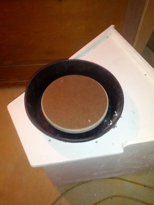 7. Homemade Pottery Wheel