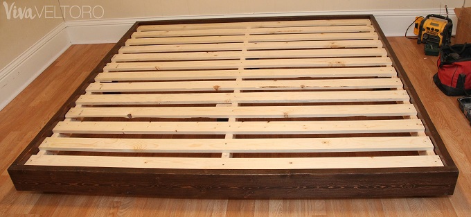 DIY Low Bed Frame-2