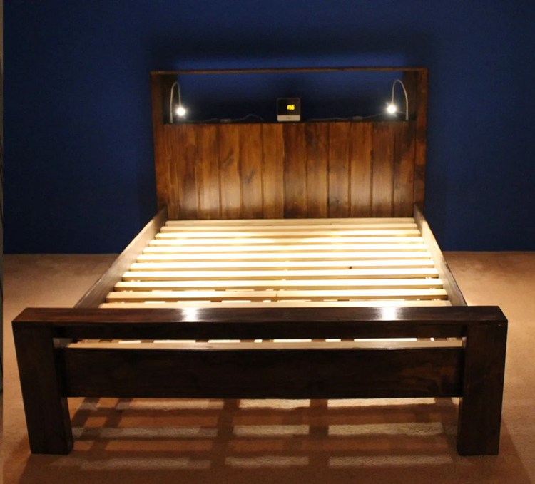 Nat Andrews Bed Frame