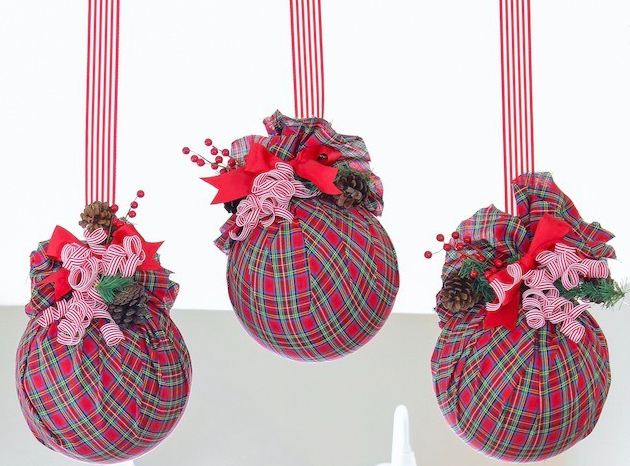30. Plastic Ball Ornaments