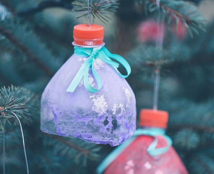 46. Water Bottle Tree Ornament