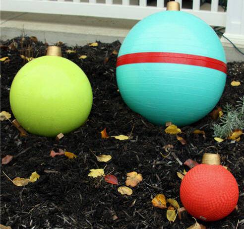62. Exercise Ball Ornaments