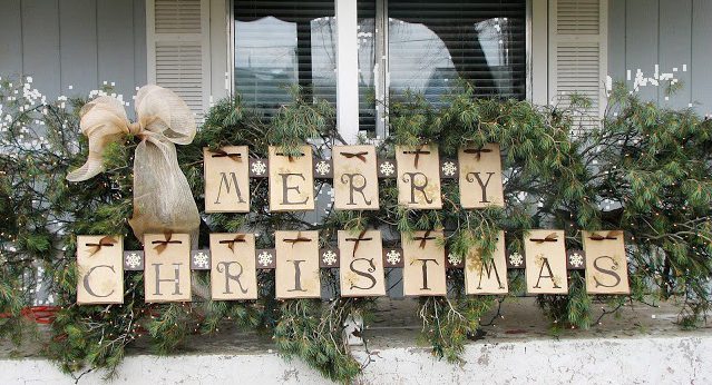 88. Merry Christmas Front Yard Sign