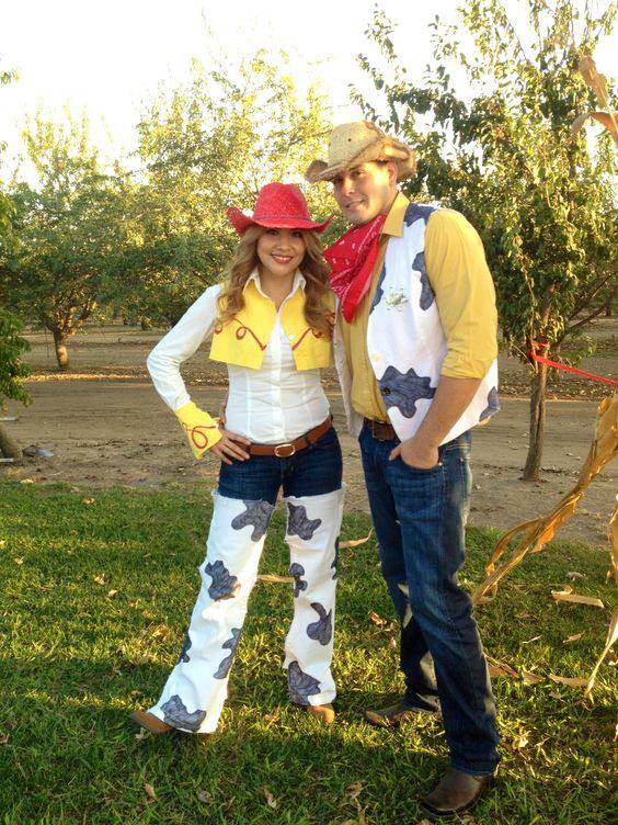 11. Woody and Jessie Halloween Costumes