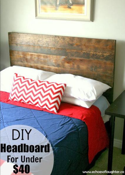 15. Simple Headboard