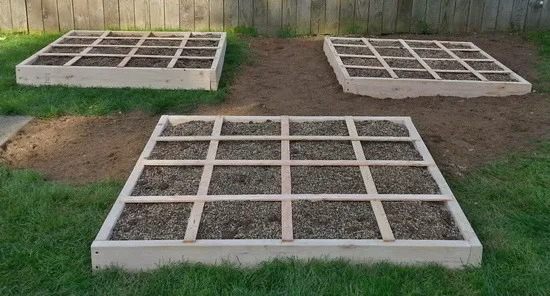 19. Square Foot Garden Bed