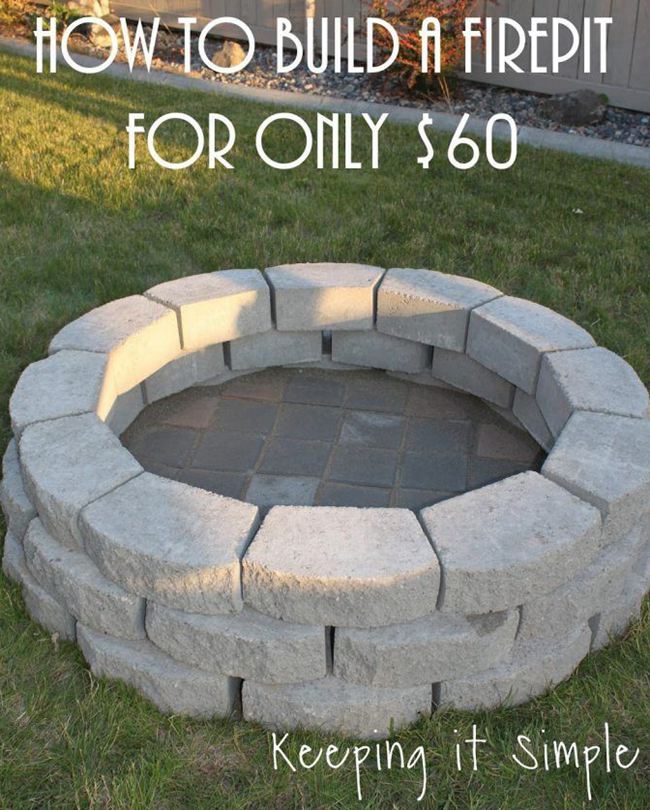 21. Classic Circular Fire Pit