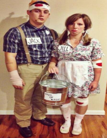 21. Jack and Jill Halloween Costumes